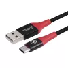 Microconnect MC-AUSBC-SC USB-Kabel 1,5 m USB A USB C Schwarz