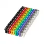 Microconnect MC-CABLEMARKER Kabelmarkierer Schwarz, Blau, Braun, Grün, Grau, Orange, Rot, Violett, Weiß, Gelb 100 Stk.