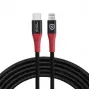 Microconnect MC-CLIGHTNING-SC Lightning-Kabel 1,5 m Schwarz