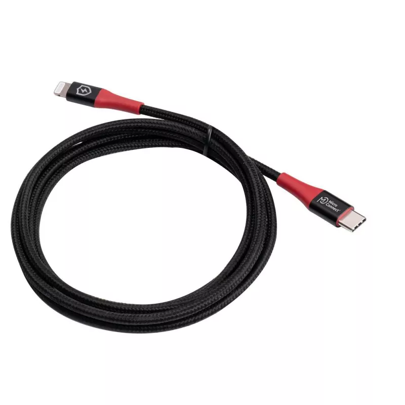 Microconnect MC-CLIGHTNING-SC Lightning-Kabel 1,5 m Schwarz
