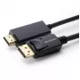 Microconnect MC-DP-HDMI-150 Videokabel-Adapter 1,5 m DisplayPort Schwarz