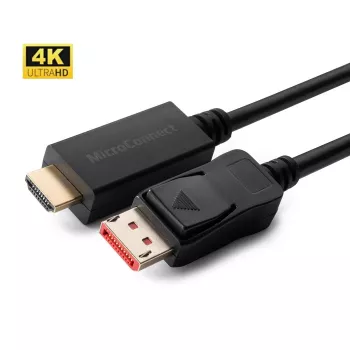 Microconnect MC-DP-HDMI-3004K Videokabel-Adapter 3 m DisplayPort Schwarz