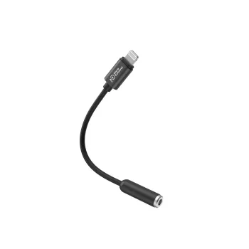 Microconnect MC-LIGHTJACK3.5 Kabeladapter Lightning 3,5 mm Schwarz