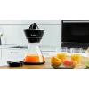 Zitruspresse Bosch MCP72GPB — elektrische Zitruspresse, Edelstahl, 1-Liter-Saftbehälter, schwarz