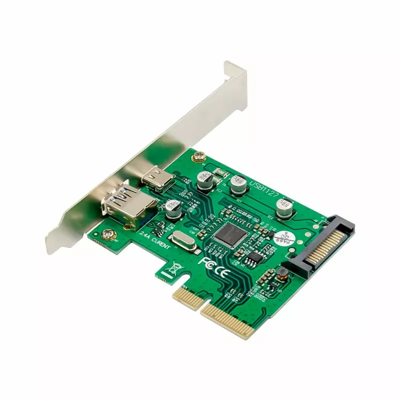Microconnect MC-PCIE-ASM1142-CA Schnittstellenkarten/Adapter Intern USB 3.2 Gen 1 (3.1 Gen 1)