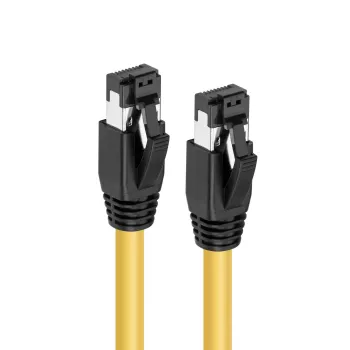 Microconnect MC-SFTP8005Y Netzwerkkabel Gelb 0,5 m Cat8.1 S/FTP (S-STP)