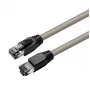 Microconnect MC-SFTP8010 Netzwerkkabel Grau 10 m Cat8.1 S/FTP (S-STP)