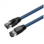 Microconnect MC-SFTP801B Netzwerkkabel Blau 1 m Cat8.1 S/FTP (S-STP)