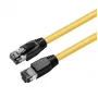 Microconnect MC-SFTP805Y Netzwerkkabel Gelb 5 m Cat8.1 S/FTP (S-STP)