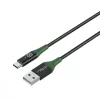 Microconnect MC-SMART USB-A-C-02 USB-Kabel USB 2.0 2 m USB A USB C Schwarz, Grün