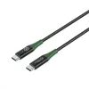 Microconnect MC-SMART USB-C-C-01 USB-Kabel USB 2.0 1 m USB C Schwarz, Grün
