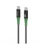 Microconnect MC-SMART USB-C-C-02 USB-Kabel USB 2.0 2 m USB C Schwarz, Grün