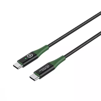 Microconnect MC-SMART USB-C-C-02 USB-Kabel USB 2.0 2 m USB C Schwarz, Grün