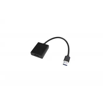 Microconnect MC-USB3.0HDMI Videokabel-Adapter 0,15 m HDMI Typ A (Standard) USB Typ-A Schwarz