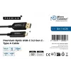 Microconnect MC-USB3.2CA15OP USB-Kabel USB 3.2 Gen 2 (3.1 Gen 2) 15 m USB A USB C Schwarz