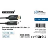 Microconnect MC-USB3.2CA5OP USB-Kabel USB 3.2 Gen 2 (3.1 Gen 2) 5 m USB A USB C Schwarz