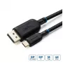 Videokabel-Adapter MicroConnect MC-USBCDP05 0,5 m USB Type-C auf DisplayPort Schwarz
