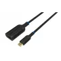 Videokabel-Adapter Microconnect MC-USBCDP-A 0,2 m USB Type-C auf DisplayPort Schwarz