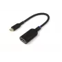 Microconnect MC-USBCHDMI-A Videokabel-Adapter 0,2 m USB C HDMI Schwarz