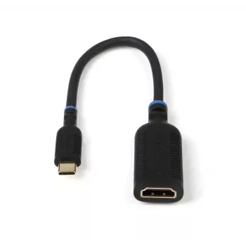 Microconnect MC-USBCHDMI-A Videokabel-Adapter 0,2 m USB C HDMI Schwarz