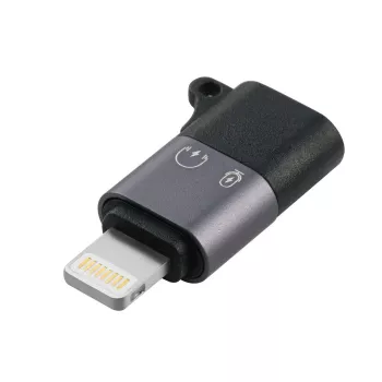 Kabel-Gender-Adapter Microconnect MC-USBCLIGHT USB C auf Lightning Silber
