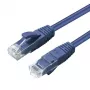 Microconnect MC-UTP6A005B Netzwerkkabel Blau 0,5 m Cat6a U/UTP (UTP)
