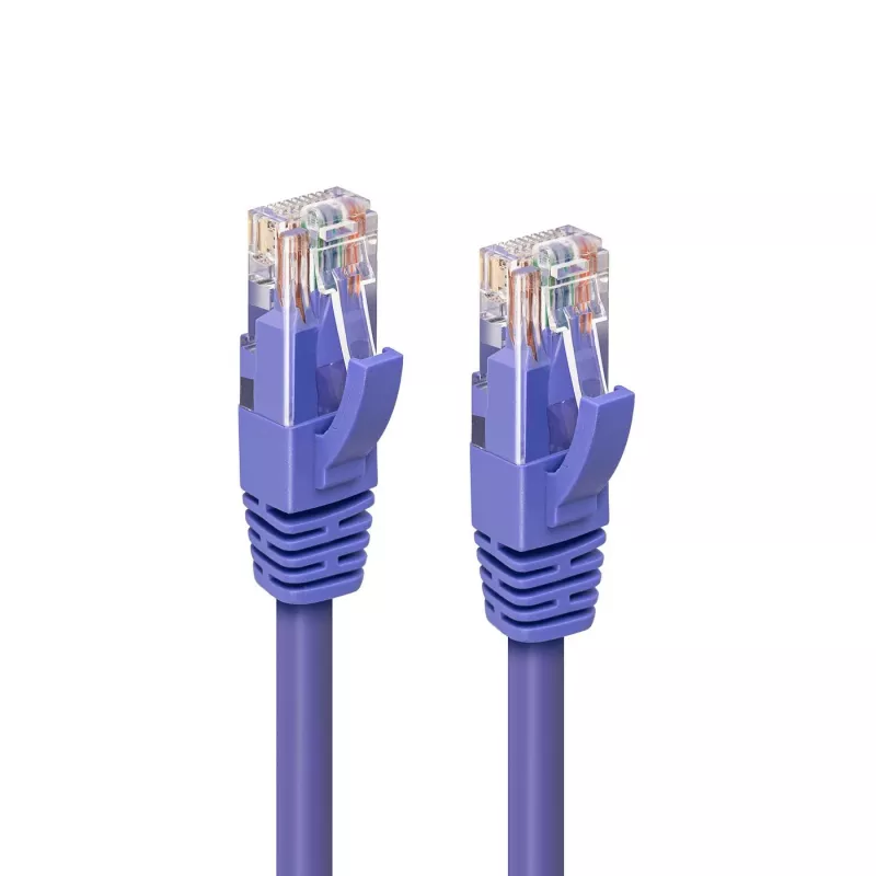 Microconnect MC-UTP6A02P Netzwerkkabel Violett 2 m Cat6a U/UTP (UTP)