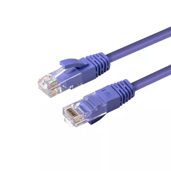 Microconnect MC-UTP6A03P Netzwerkkabel Lila 3 m Cat6a U/UTP (UTP)