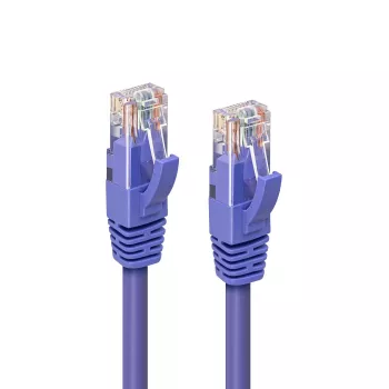 Microconnect MC-UTP6A20P Netzwerkkabel Lila 20 m Cat6a U/UTP (UTP)