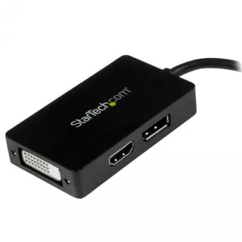 StarTech.com Travel A/V-Adapter: 3-in-1 Mini DisplayPort auf DisplayPort, DVI oder HDMI Konverter