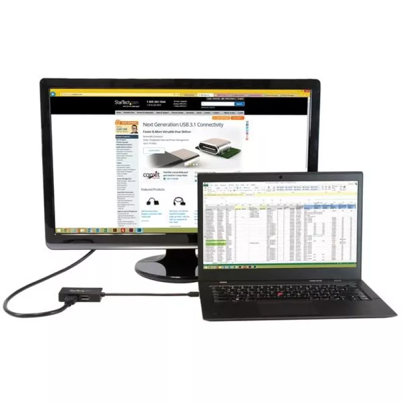 StarTech.com Travel A/V-Adapter: 3-in-1 Mini DisplayPort auf DisplayPort, DVI oder HDMI Konverter