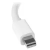 StarTech.com Reise-A/V-Adapter: 2-in-1 Mini DisplayPort auf HDMI oder VGA Konverter - Weiß