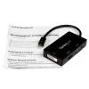 StarTech.com Reise-A/V-Adapter: 3-in-1 Mini DisplayPort auf VGA DVI oder HDMI Konverter