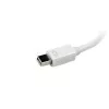 StarTech.com Travel A/V Adapter: 3-in-1 Mini DisplayPort auf VGA DVI oder HDMI Konverter - Weiß