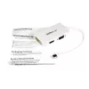 StarTech.com Travel A/V Adapter: 3-in-1 Mini DisplayPort auf VGA DVI oder HDMI Konverter - Weiß