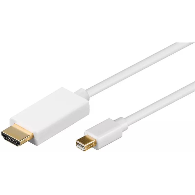Microconnect MDPHDMI2 Videokabel-Adapter 1,8 m Mini DisplayPort HDMI Weiß