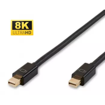 Microconnect MDPMDP1BV1.4 DisplayPort-Kabel 1 m Mini DisplayPort Schwarz