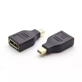 Microconnect MDPMDPF Kabeladapter Mini DisplayPort DisplayPort Schwarz