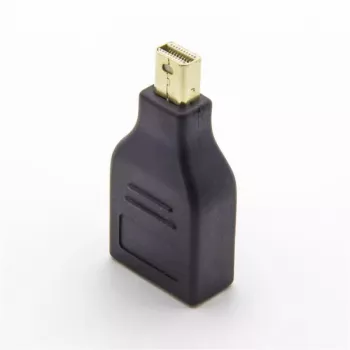 Microconnect MDPMDPF Kabeladapter Mini DisplayPort DisplayPort Schwarz