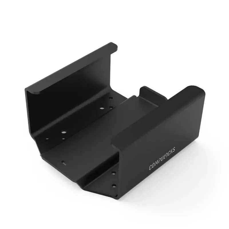 Compulocks Mac mini M4 2024 Secure Mount mit Schlosskopf Schwarz