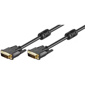 Microconnect MONCC2F DVI-Kabel 2 m DVI-D Schwarz