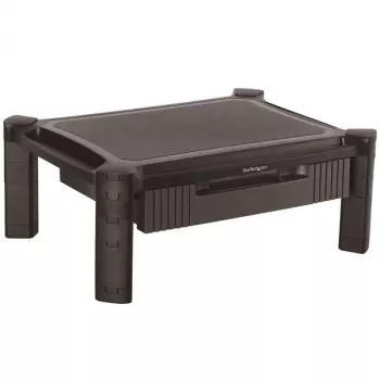 StarTech.com Monitorständer - Schublade - höhenverstellbar, freistehend, 10 kg, 33 cm (13 Zoll), 81,3 cm (32 Zoll), Höhenverstellung, Schwarz