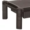 StarTech.com Monitorständer - Schublade - höhenverstellbar, freistehend, 10 kg, 33 cm (13 Zoll), 81,3 cm (32 Zoll), Höhenverstellung, Schwarz