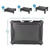 StarTech.com Monitorständer - Schublade - höhenverstellbar, freistehend, 10 kg, 33 cm (13 Zoll), 81,3 cm (32 Zoll), Höhenverstellung, Schwarz