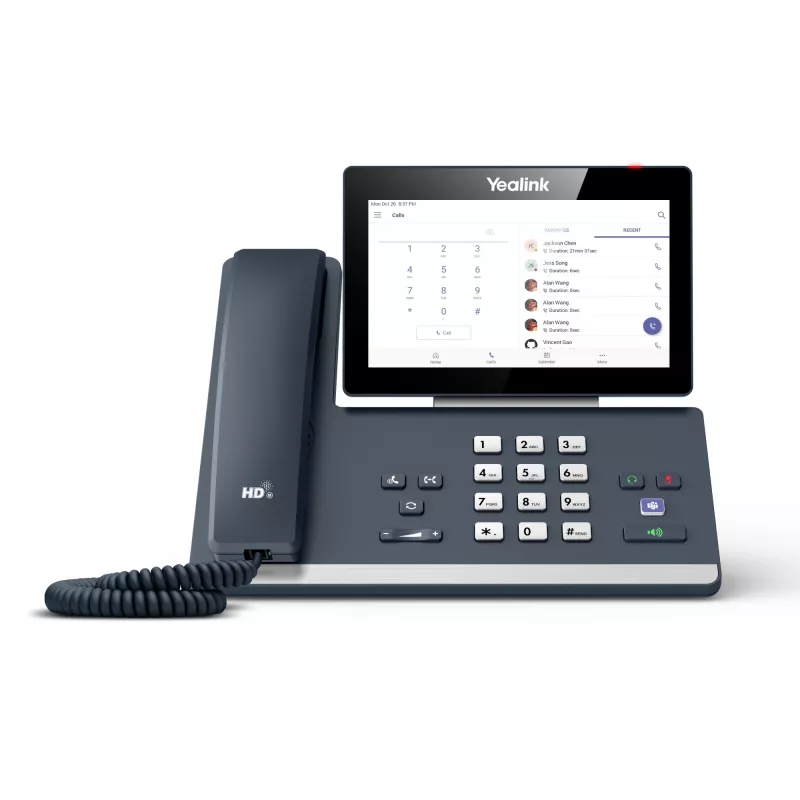 Yealink MP58 Microsoft Teams Edition, IP-Telefon, Grau, Kabelgebundenes Mobilteil, Tisch, Android, Microsoft Teams