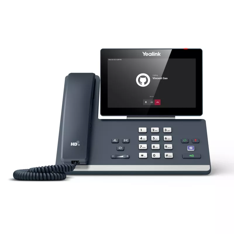 Yealink MP58 Microsoft Teams Edition, IP-Telefon, Grau, Kabelgebundenes Mobilteil, Tisch, Android, Microsoft Teams
