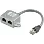 Microconnect MPK420 Netzwerkkabel Grau 0,2 m Cat5e F/UTP (FTP)