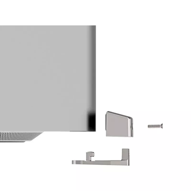 Compulocks Mac Studio Ledge Lock Adapter Keyed Kabel Lock Silber