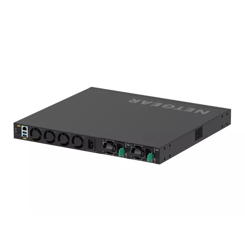 NETGEAR M4350-44M4X4V Managed L3 2.5G Ethernet (100/1000/2500) Power over Ethernet (PoE) 1U Schwarz