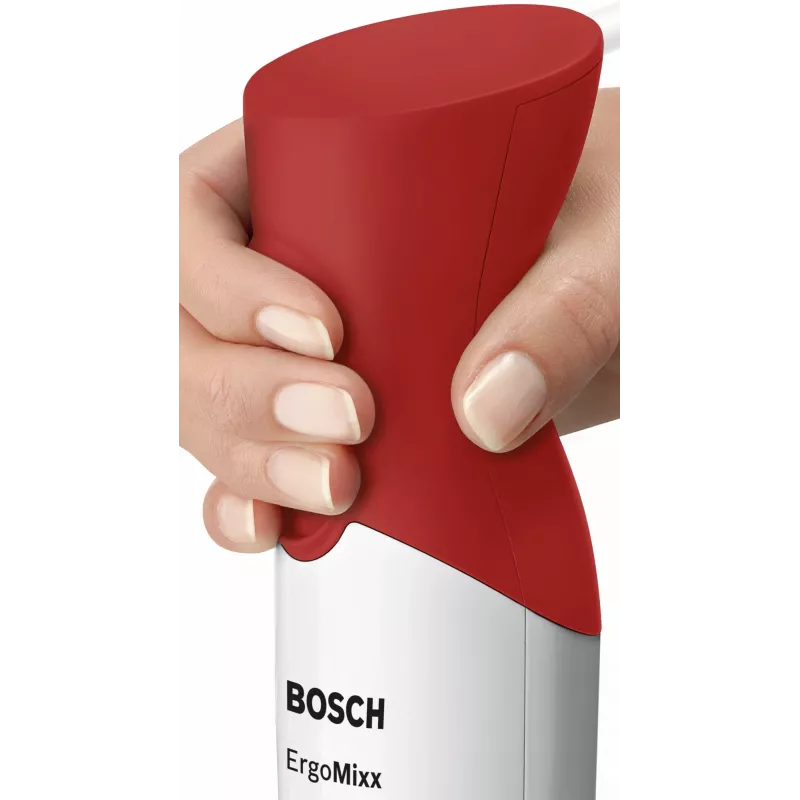 Bosch MSM64010 Stabmixer Pürierstab 450 W Rot, Weiß